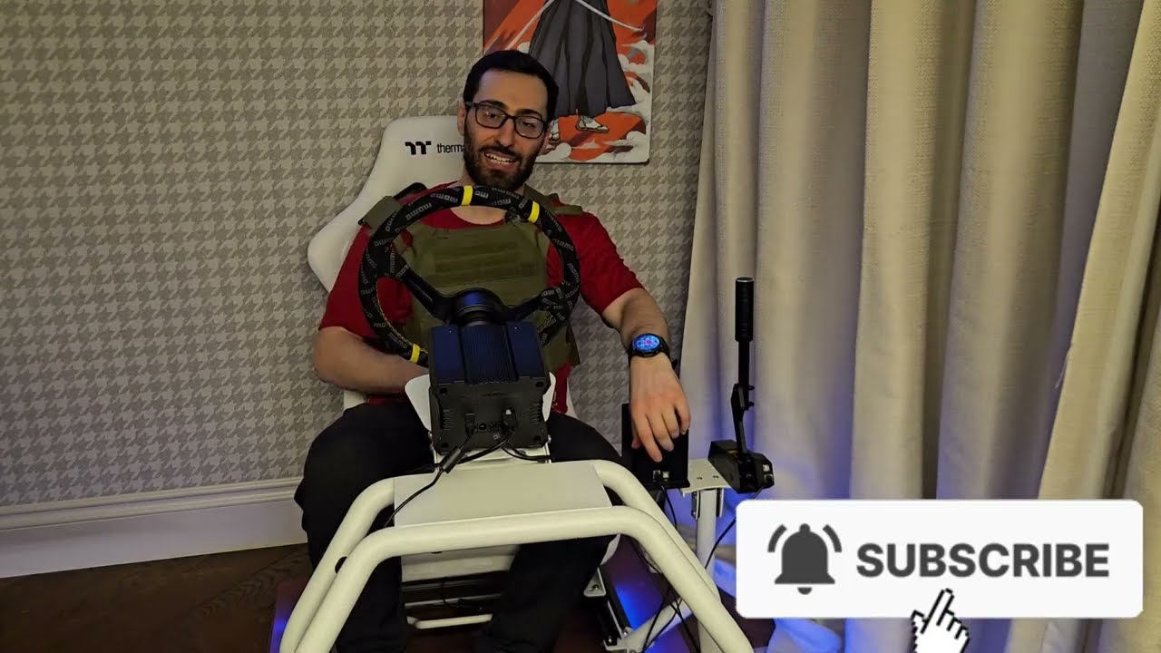 ТОТАЛЬНЫЙ АПГРЕЙД  МИНИ ОБЗОР КОКПИТ Thermaltake GR500 GSC-R50-CPASWH-01