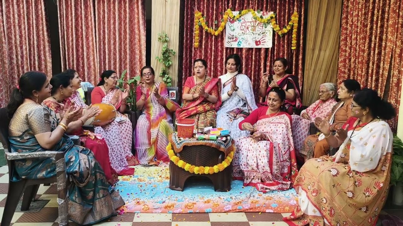 🎉🎉एक पर झूले कुंवर कन्हैया दूजे पर राधा गोरी हरि धर मुकुट खेलें होली 🫟💜🎉🎉
