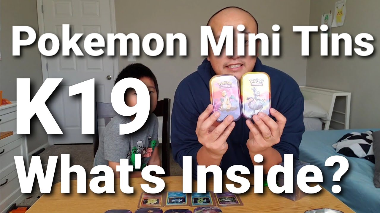Pokemon Kanto Power Mini Tins K19 - What Packs Come Inside?