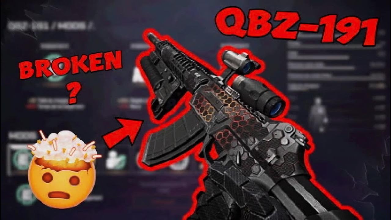 WARFACE LES MODS DE LA QBZ-191 SONT INSANE !