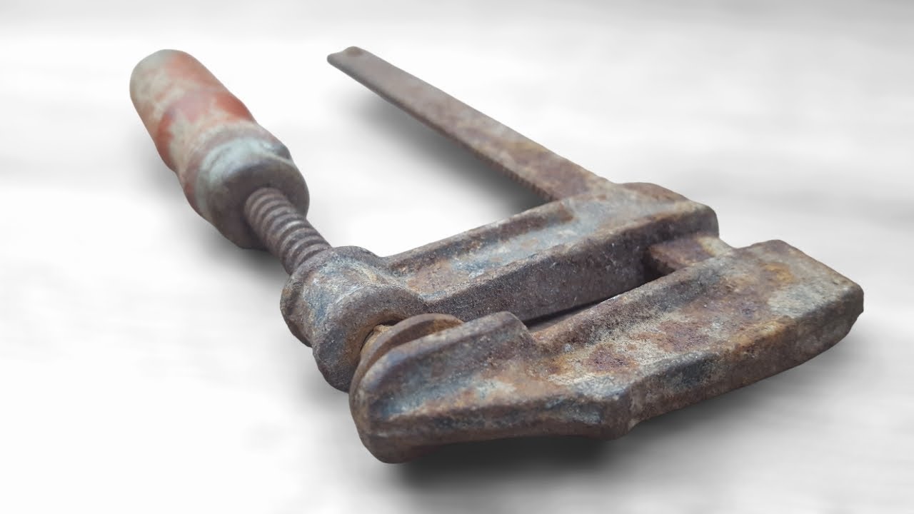 I Restored a Rusty Old F-Clamp