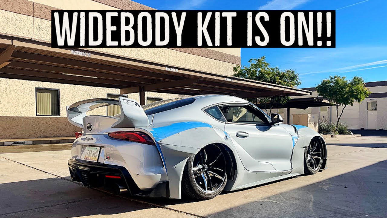 Finishing the install of my Streethunter Widebody Kit