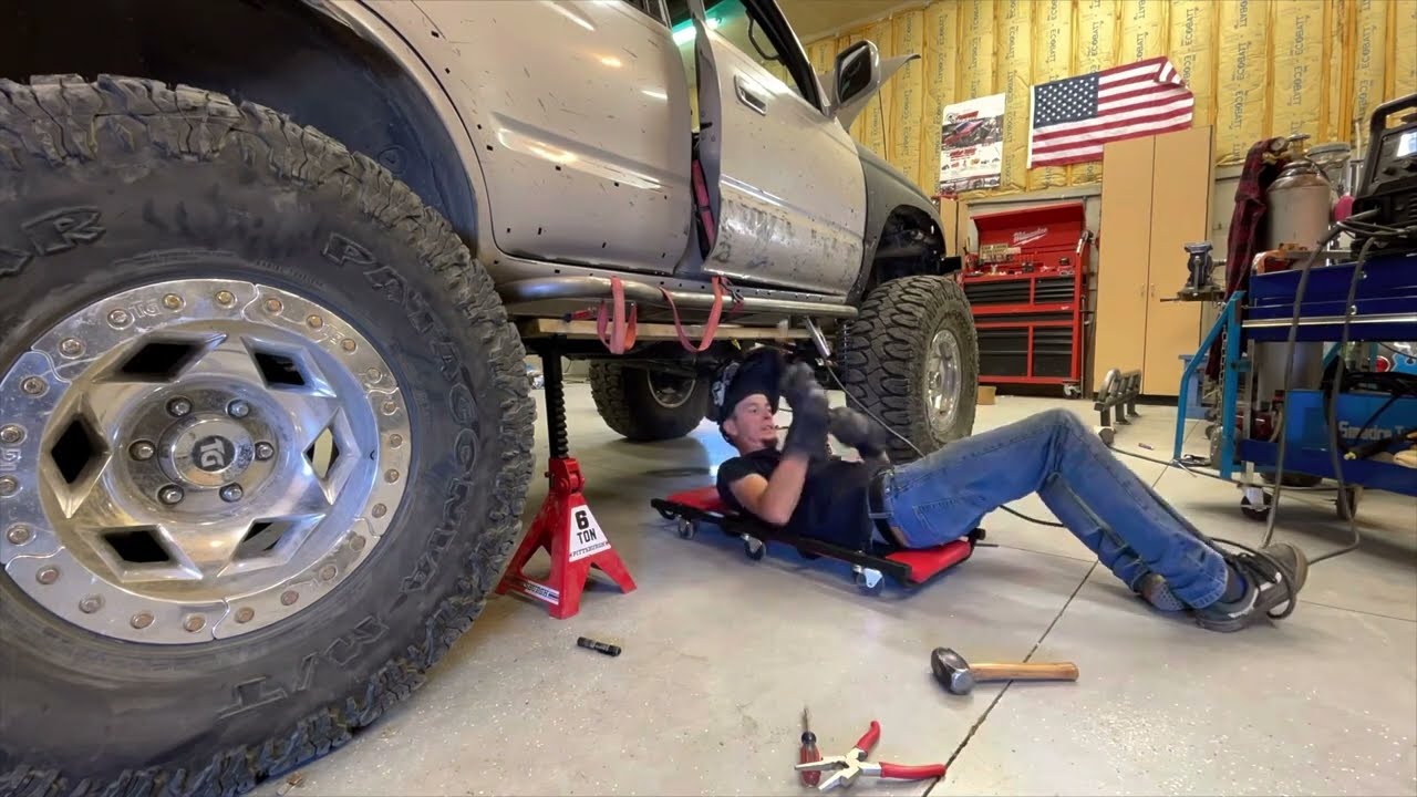 Установка 4xInnovations Slider на мой SAS 3-го поколения 4Runner