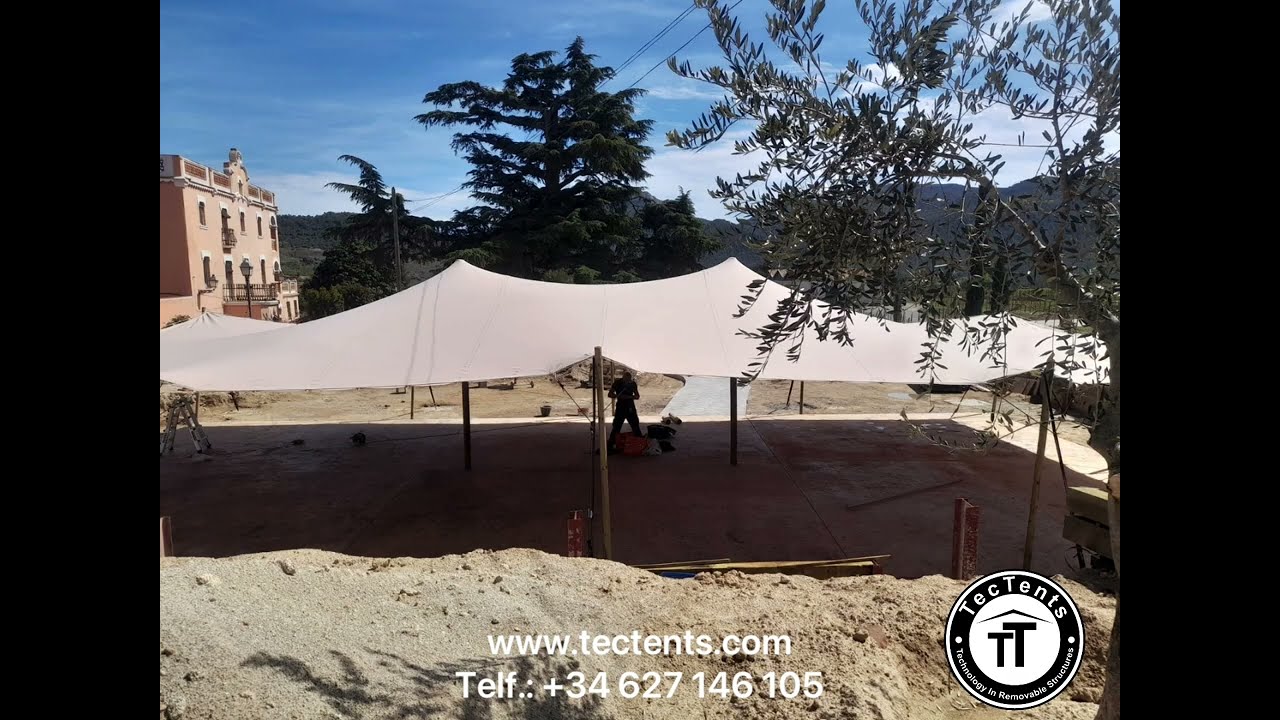 Carpa lona tensada Beduina   Tec Tents SL