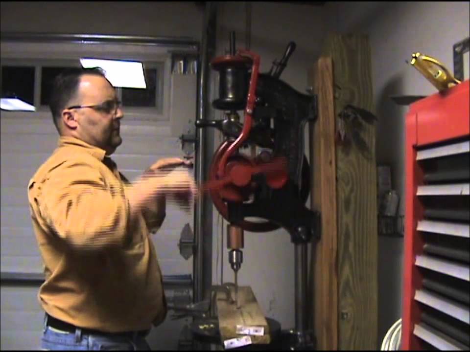 Champion forge No 200 blacksmith  post drill
