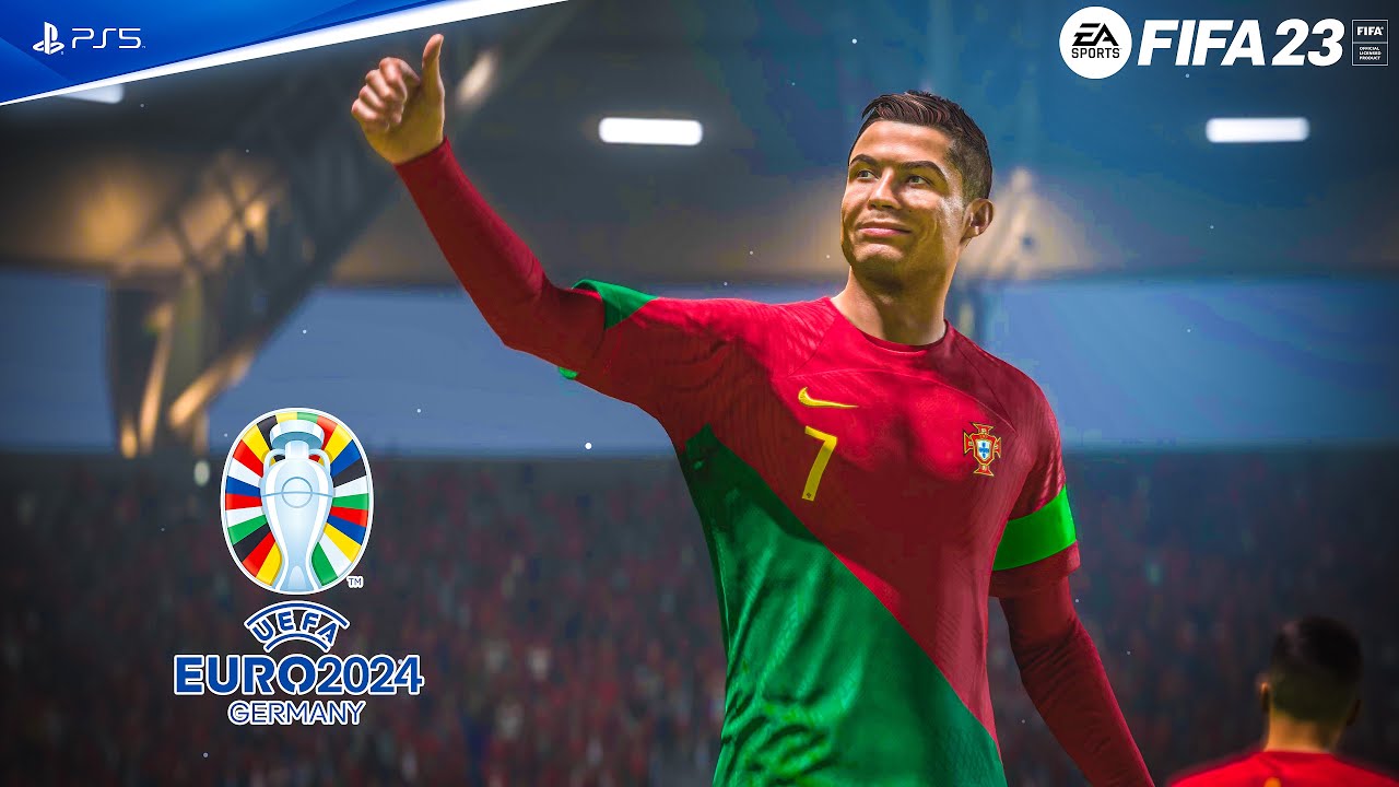 FIFA 23 — Португалия против Испании — ЕВРО-2024, полный матч | Геймплей PS5™ [4K60]