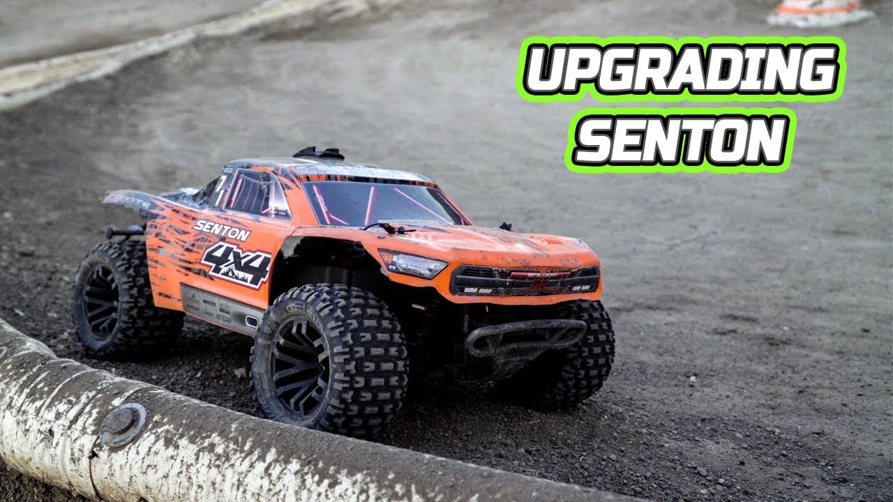 Модернизация ARRMA Senton 3S BLX, шины, пульт, сервопривод