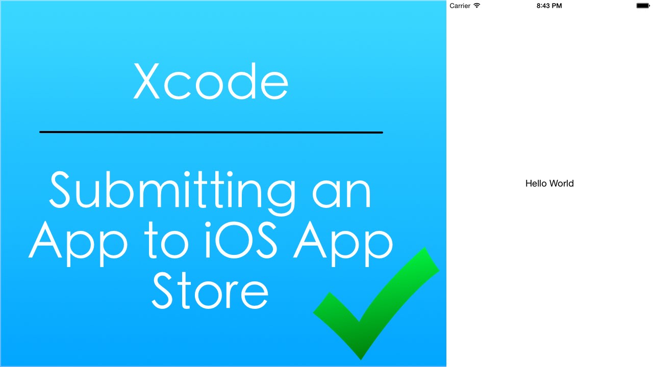 Submitting an App to the iOS App Store (Xcode) [Deprecated]