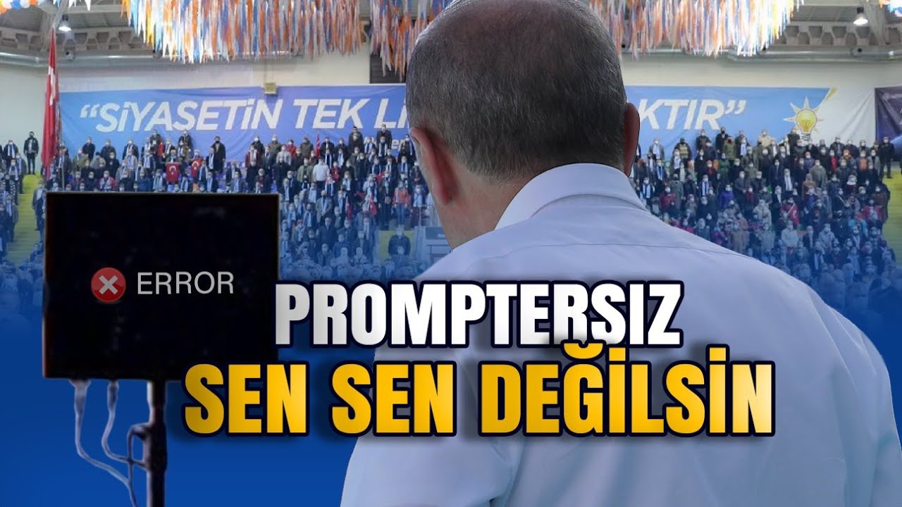 Promptersız sen, sen değilsin