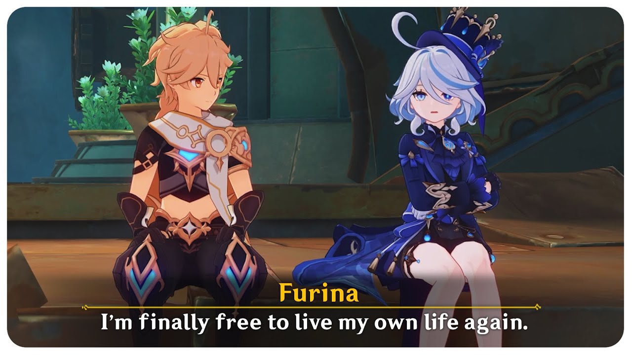 Furina Opens Up to the Traveler (Cutscene) Furina Story Quest | Genshin Impact 4.2