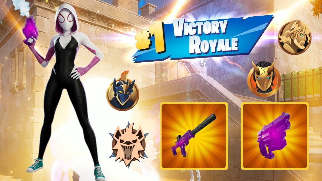 8 Eliminations! Blitz Royale as Spider-Gwen!