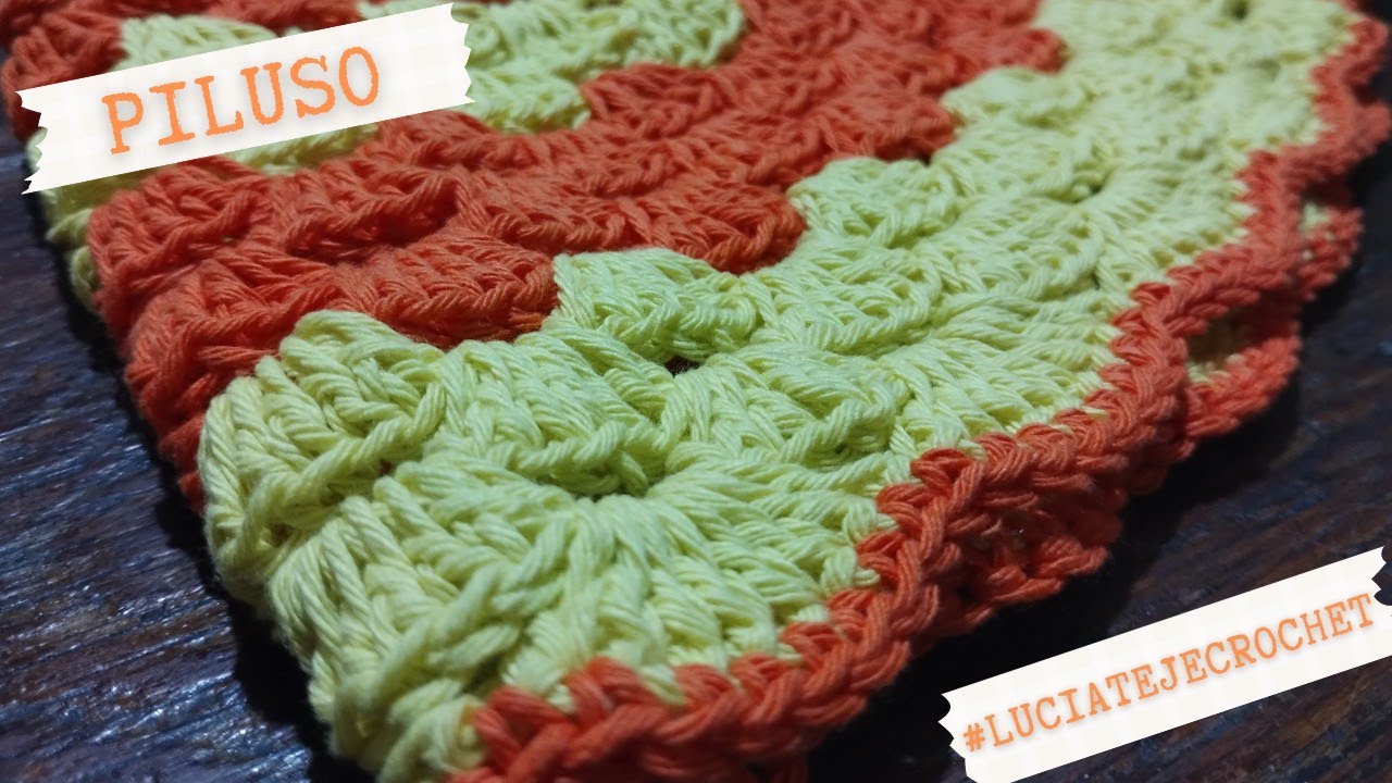 Gorro  Piluso crochet paso a paso ✨