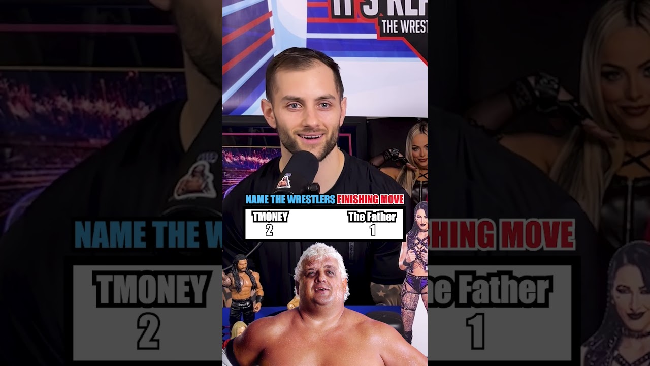 Угадай коронный приём рестлеров - TMoney против The Father, часть 2 #wwe #prowrestling #wwefans