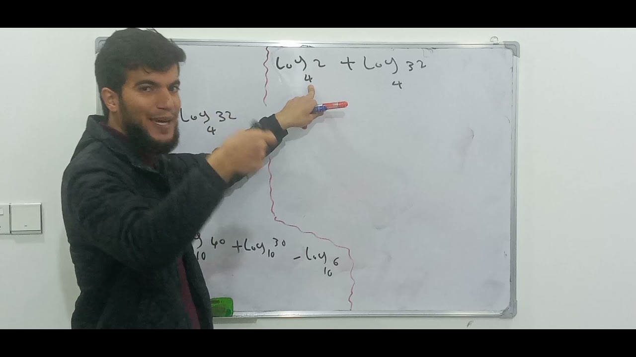 بیرکاری پۆلی  ۱۰ وێژەیی وانەی(۲-۳) جزئی دووەم/ لۆگاریتمەکان