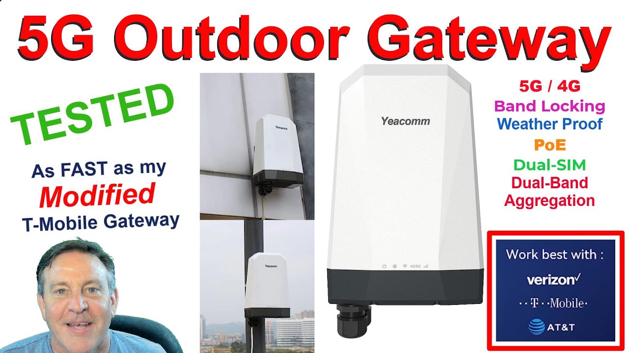 🔴 Наружный шлюз 5G от Yeacomm