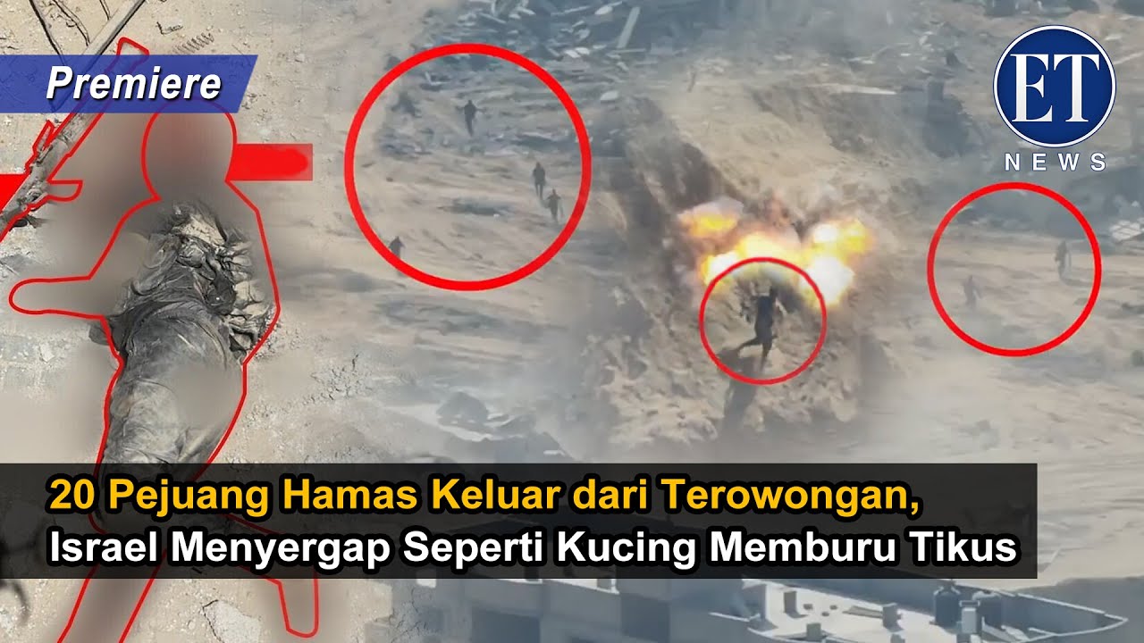 &ldquo;20 Pejuang Hamas Keluar dari Terowongan, Israel Menyergap Seperti Kucing Memburu Tikus&rdquo;