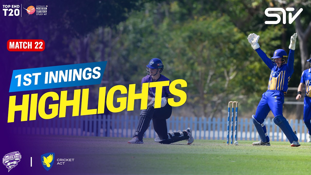 Hobart Hurricanes Highlights | Hurricanes vs ACT Comets | Top End 2026 | Match 22 | DXC | ZP1H