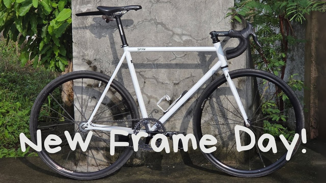 New Frame Day! (Spin 4130) | Fixed Gear