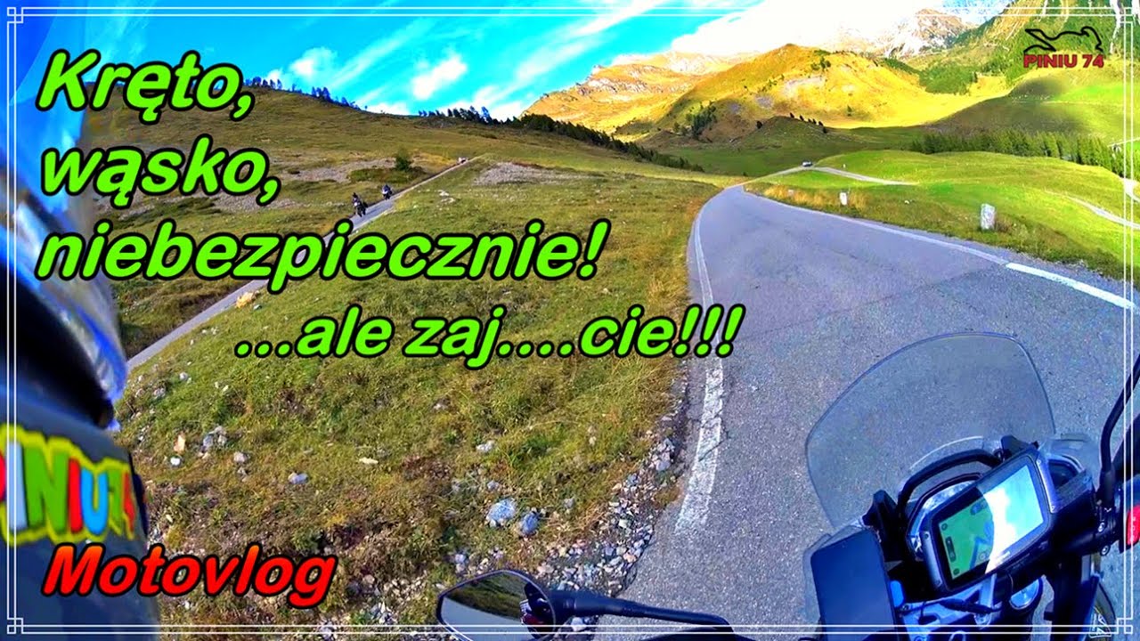 Kręto, wąsko, niebezpiecznie ale za to zaj...cie! | Triumph Tiger 800 Sport w Alpach | MotoVlog