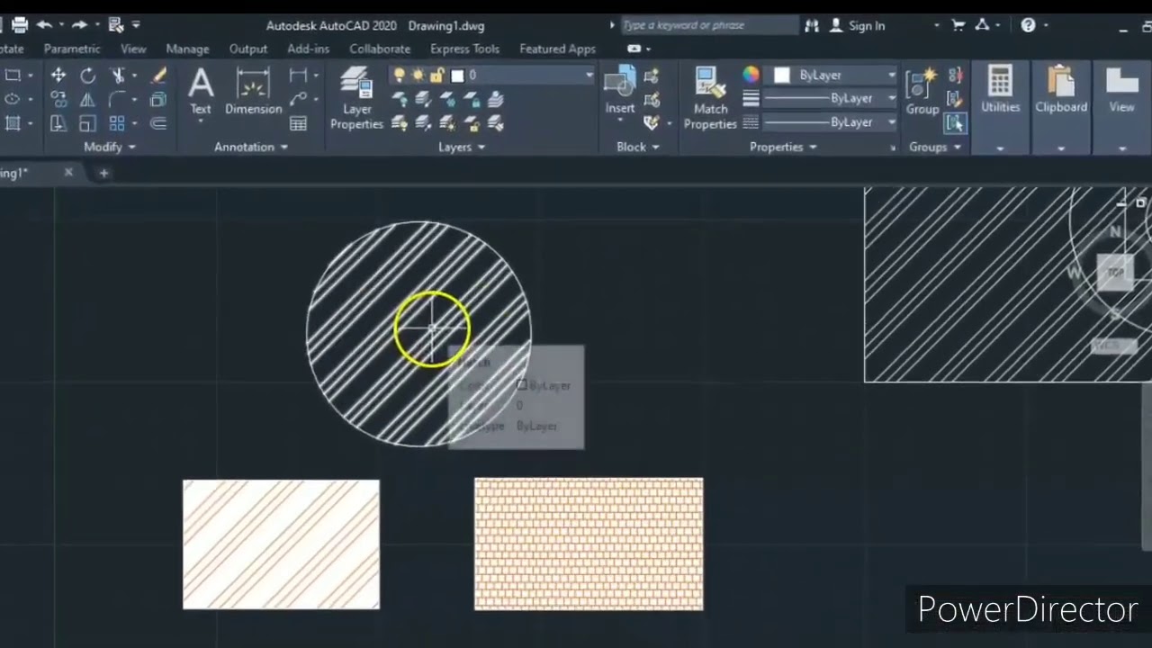 THE HATCH COMMAND, AutoCAD 2020