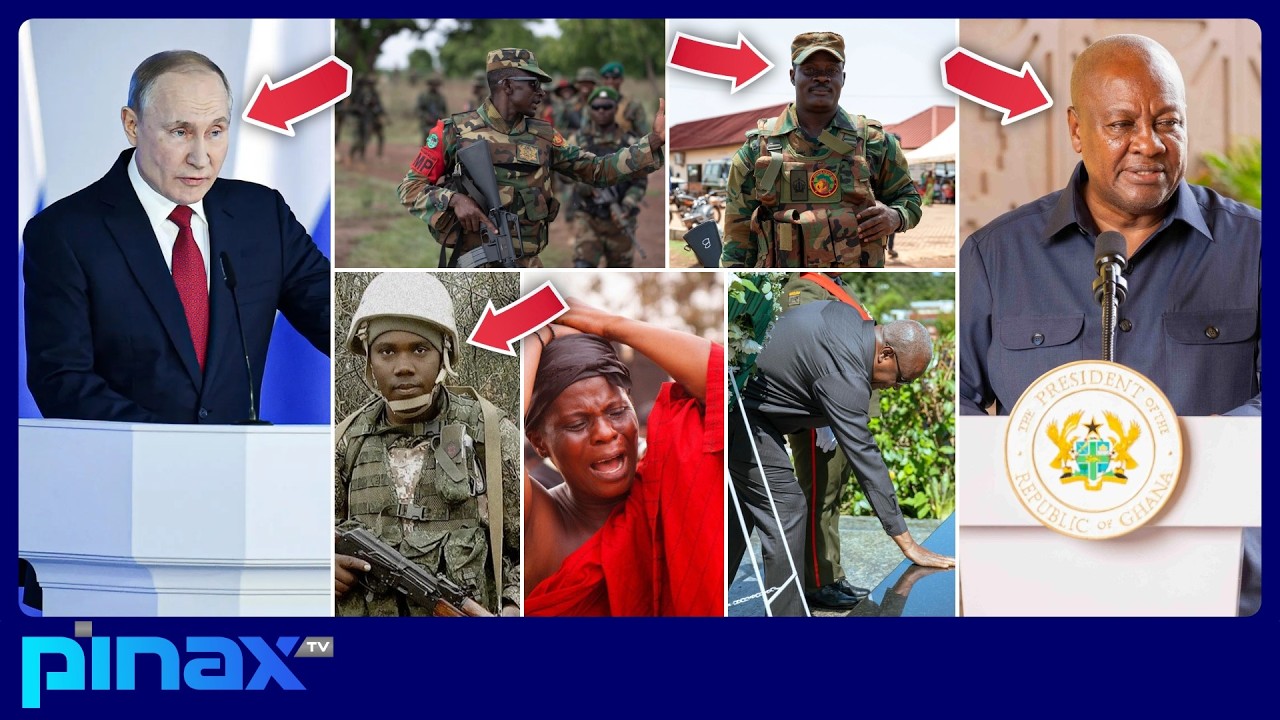 🚨 BREAK: Furious Mahama TAKES ON Putin After 55 Ghanaians K!lled In Russia-Ukraine Brutal War