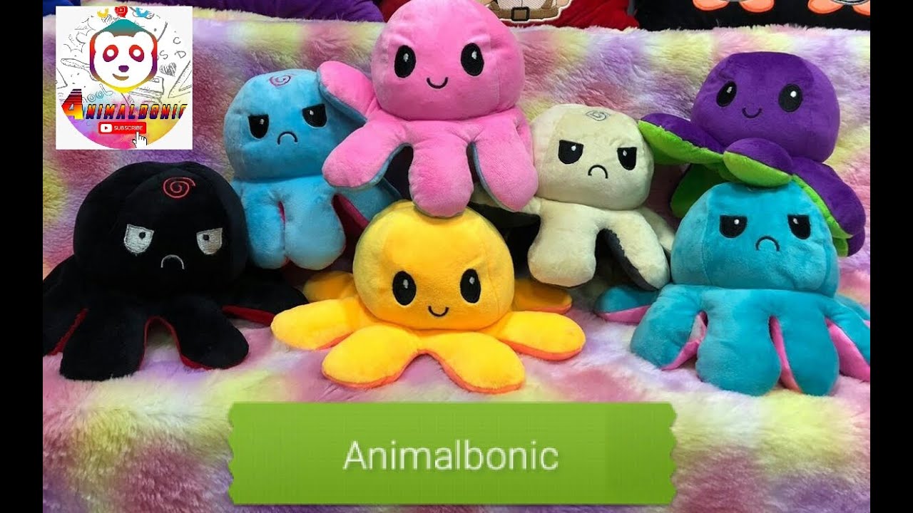 Como Hacer un Pulpo Reversible / DIY + Moldes Gratis