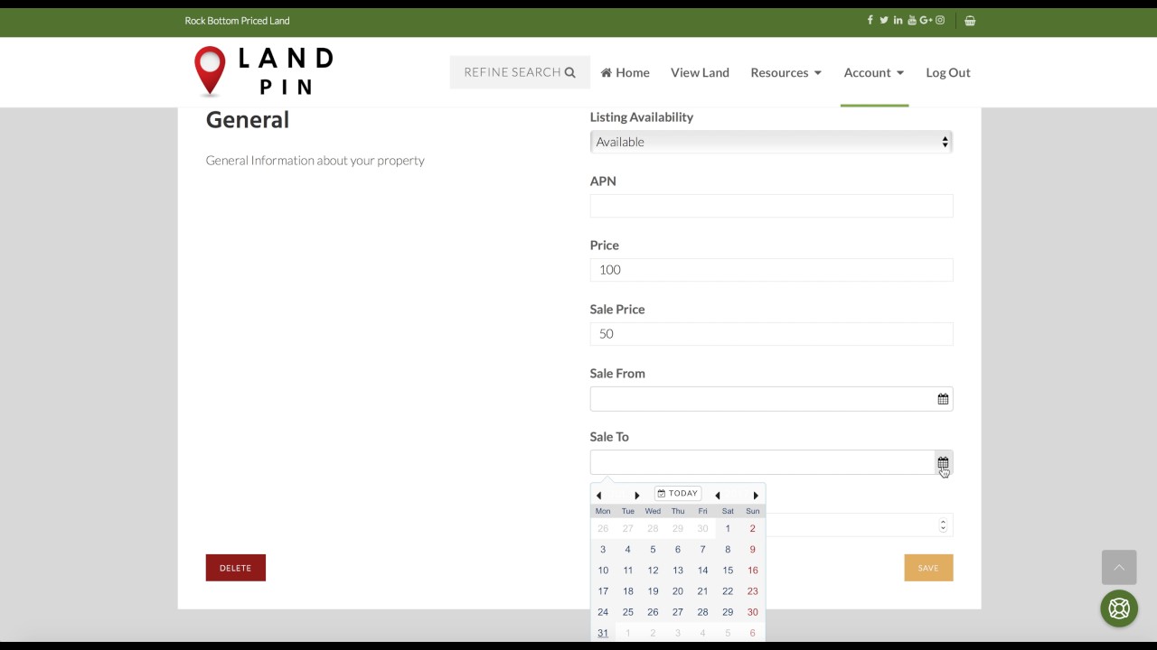 LandPin Informational Video