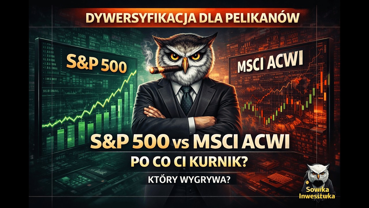 S&P 500 vs MSCI ACWI: Dywersyfikacja dla pelikan&oacute;w, czyli po co Ci akcje kurnika w Wietnamie?