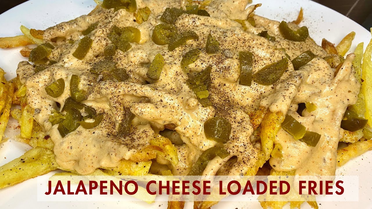 Jalape&ntilde;o Cheese Loaded Fries Recipe | Cheesy Loaded Fries Recipe | Ramadan Special