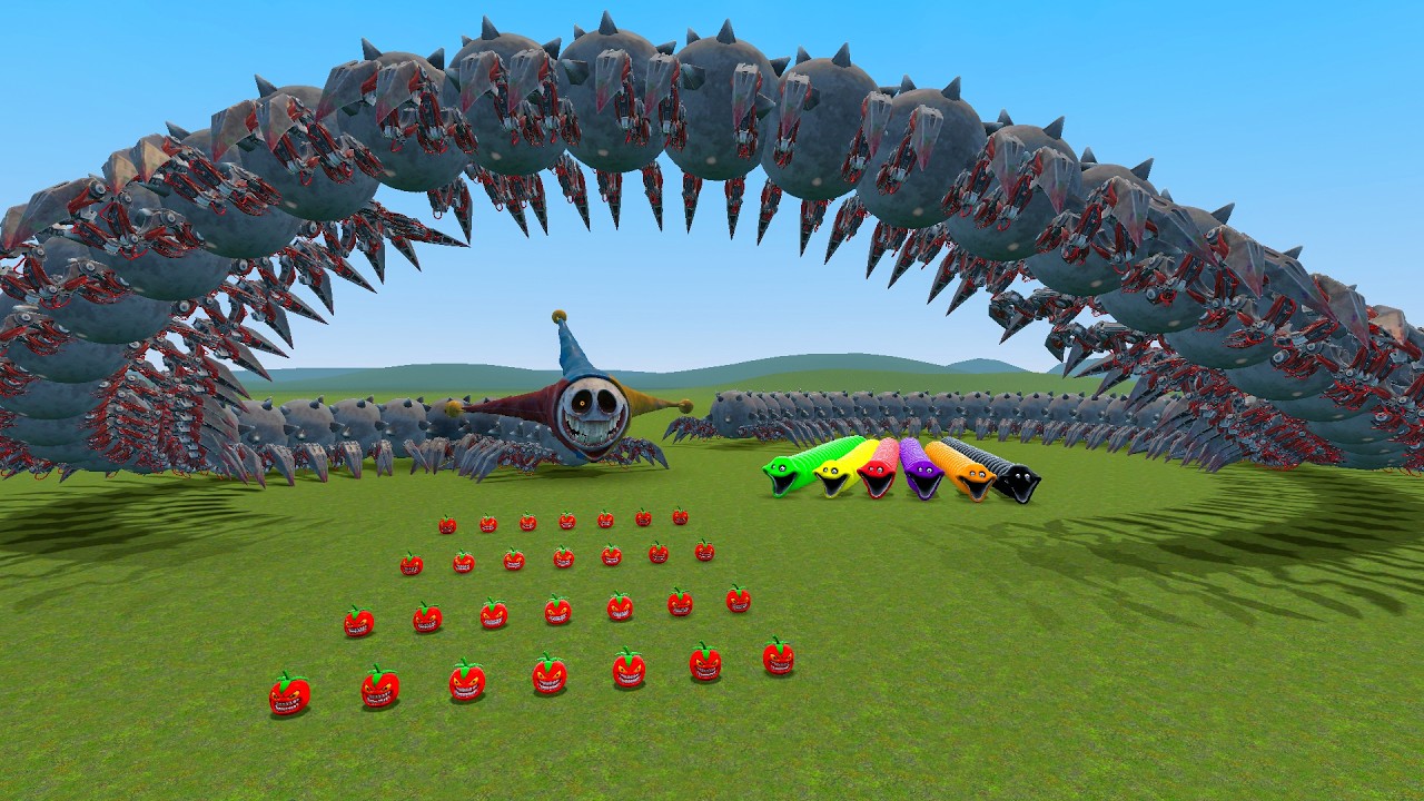 WHAT IF THE HUNGRY WORM THE PROTOTYPE SURROUNDS YOU - Garry&rsquo;s Mod Horror