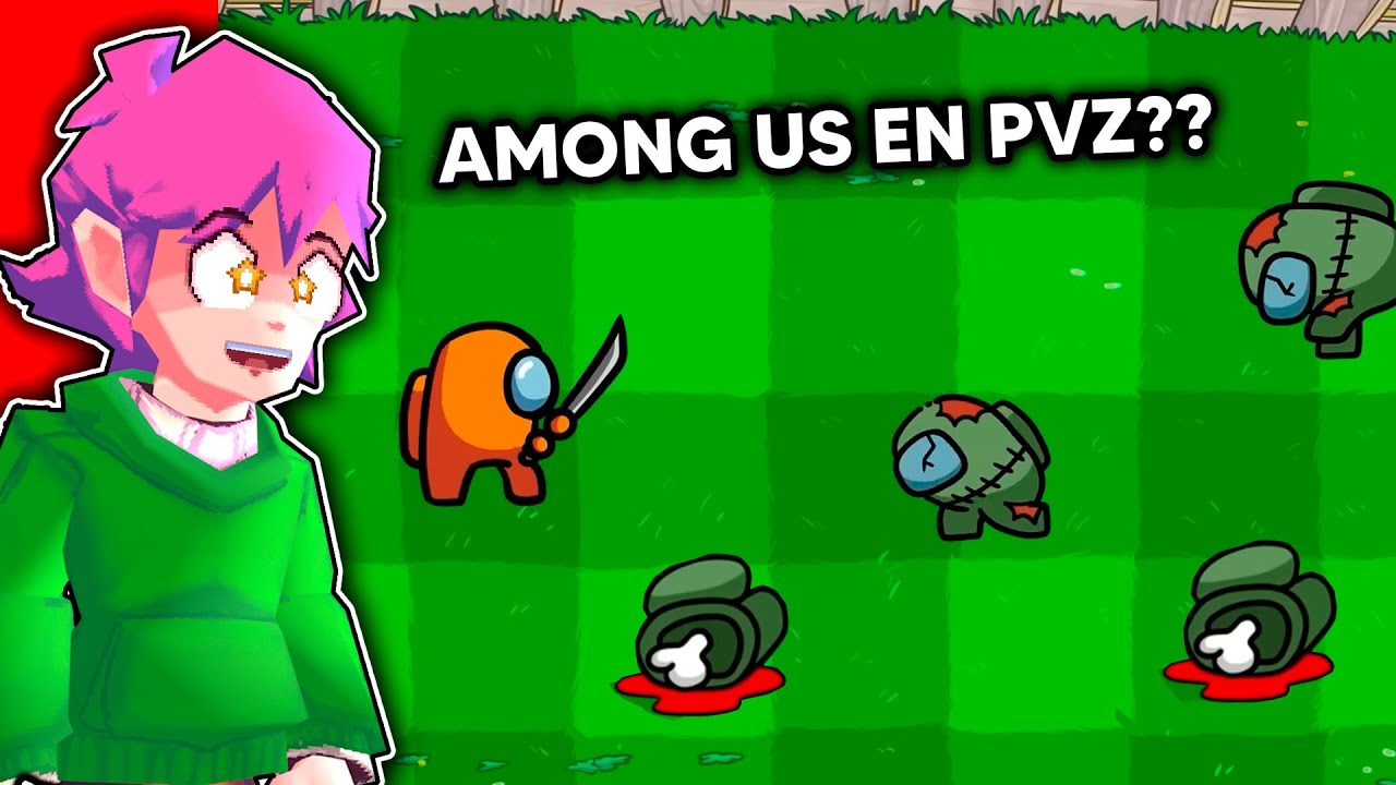 Among US vs PLANTS vs ZOMBIES! | Neto reacciona a MOVING WORK