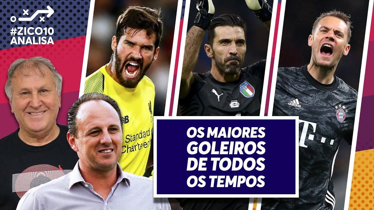 ZICO e ROGÉRIO CENI analisam os melhores goleiros do mundo!!