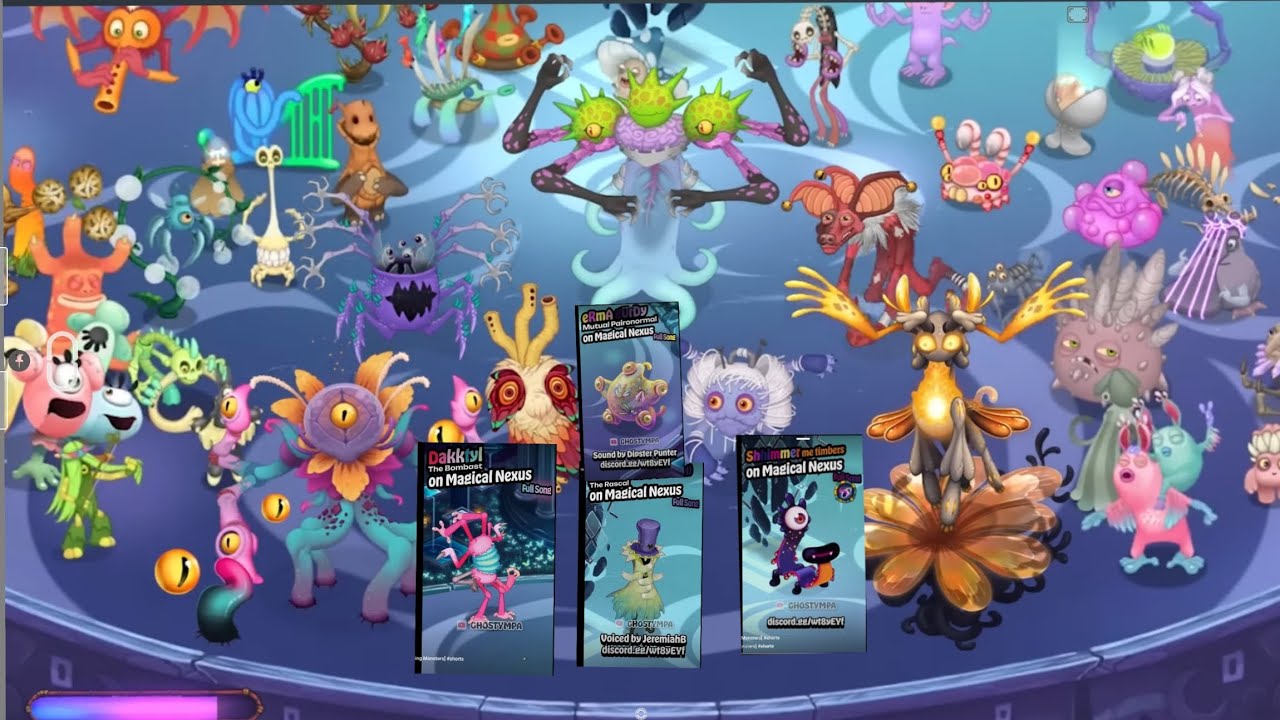 (P2) magical nexus with paranormal carnival monsters