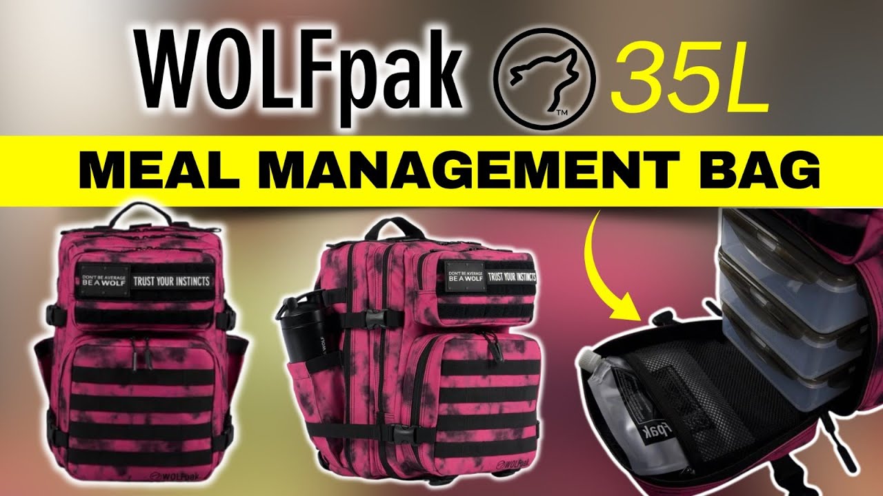 WOLFpak 35L Backpack Review: The Essential Bag for Meal Management