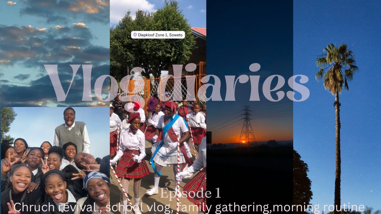 Vlog diaries ep.4: church revival, morning routine, school vlog, family gathering.