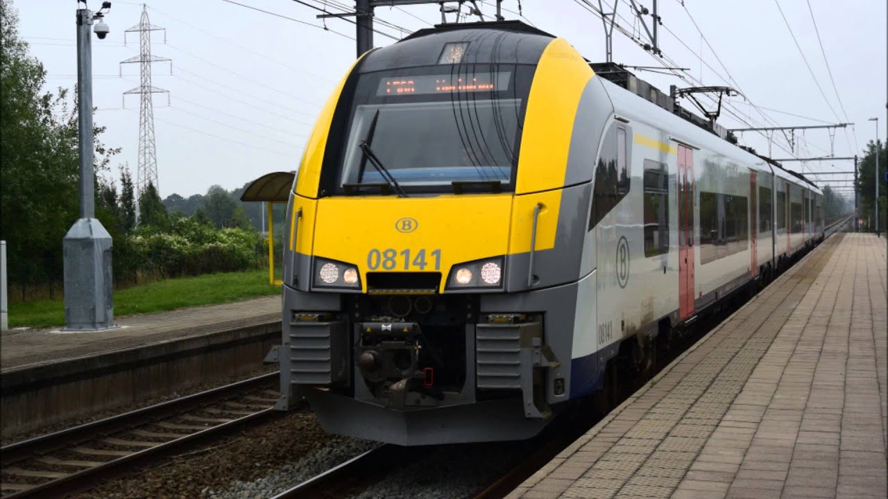 Treinen op de stations Brugge Sint Pieters en Oostende en de kusttram in Oostende
