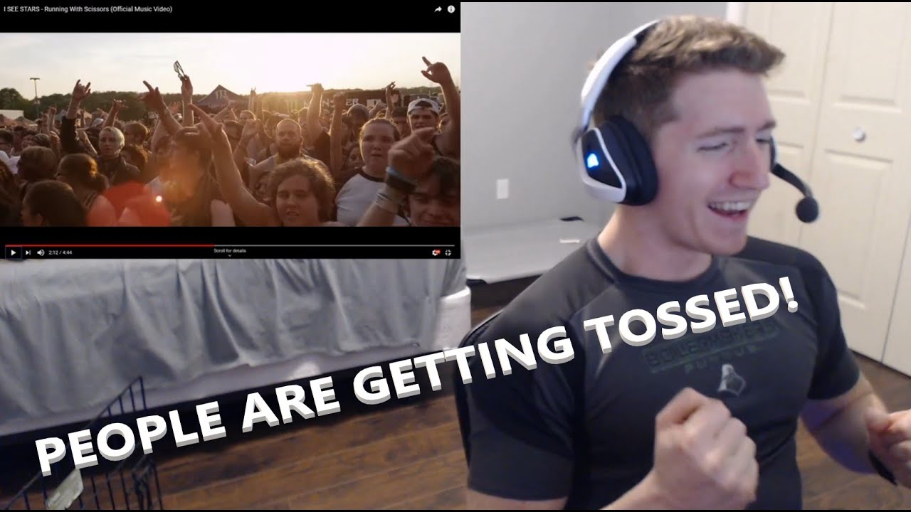 Chris REACTS to I See Stars - Running With Scissors