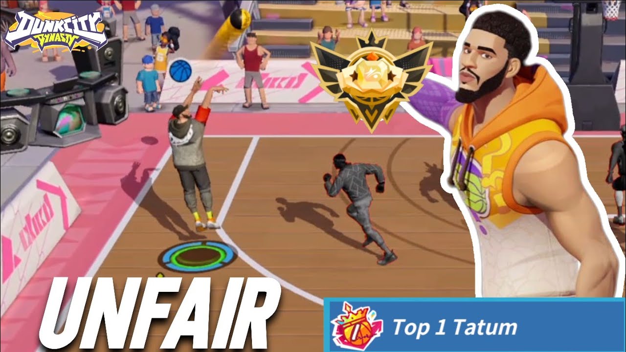 #1 В РЕЙТИНГЕ Джейсон Тейтум — НЕЧЕСТНЫЙ | ПРО Джейсон Тейтум, Dunk City Dynasty Gameplay