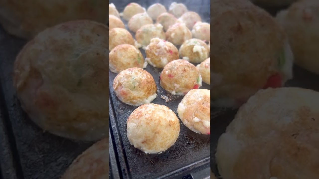4Kでプロがたこ焼きを焼く。