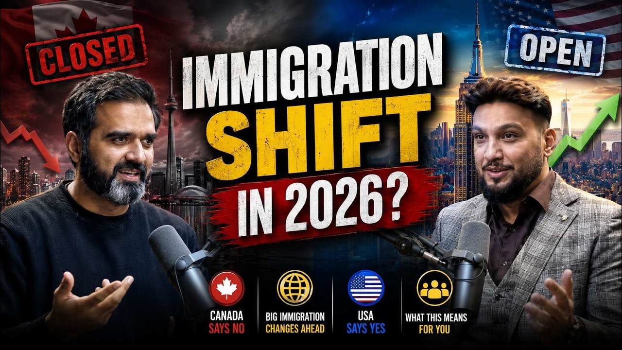 Canada Says NO, USA Says YES: What&rsquo;s Happening to Immigration? | Adil Ismail on Startup Pak Podcast