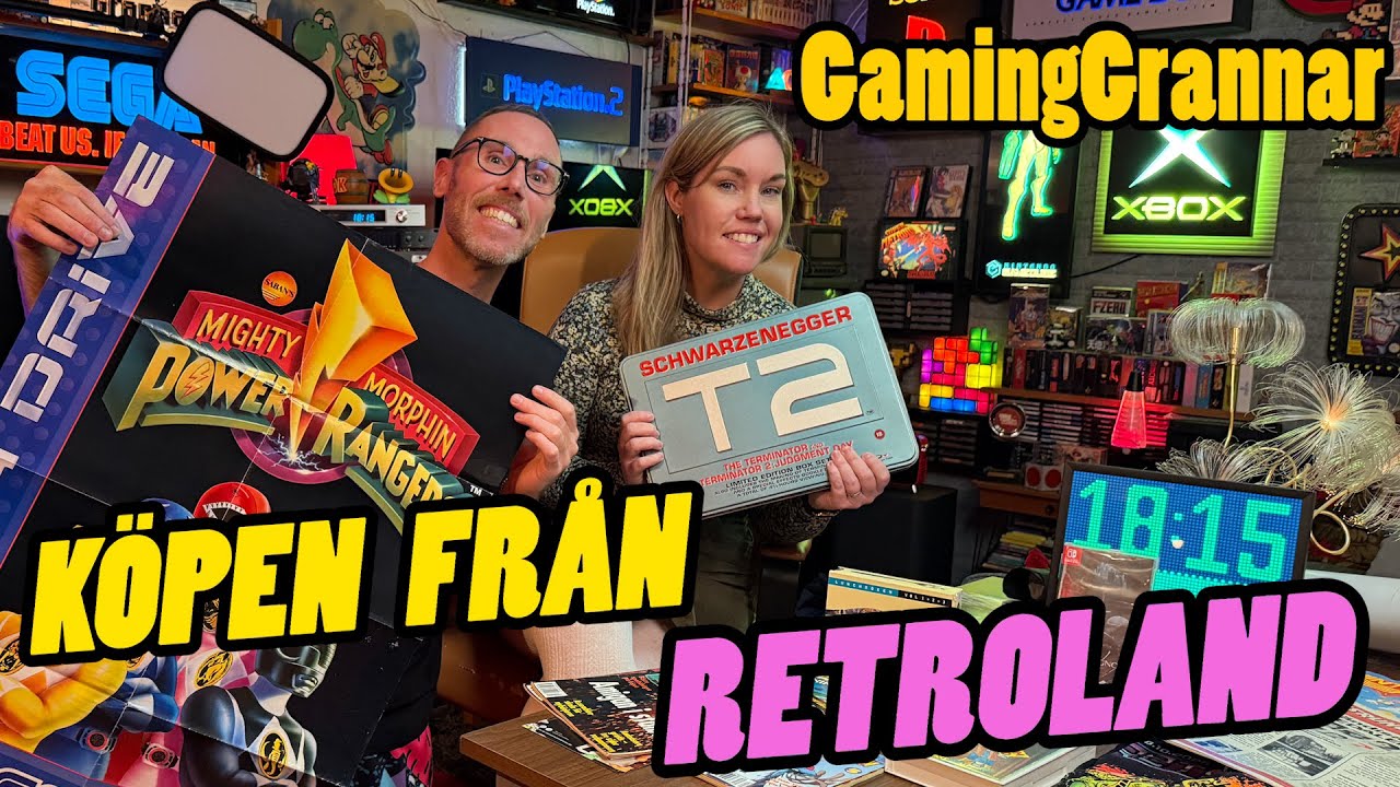 K&ouml;pen fr&aring;n RetroLand Karlstad 2025!  -  Fina grejer!