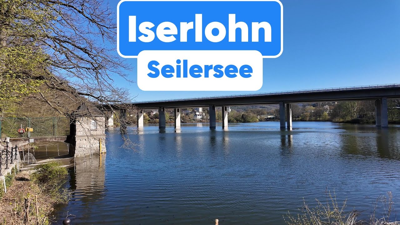 Seilersee Iserlohn Walk &ndash; Peaceful Nature Trail in Germany | 4K