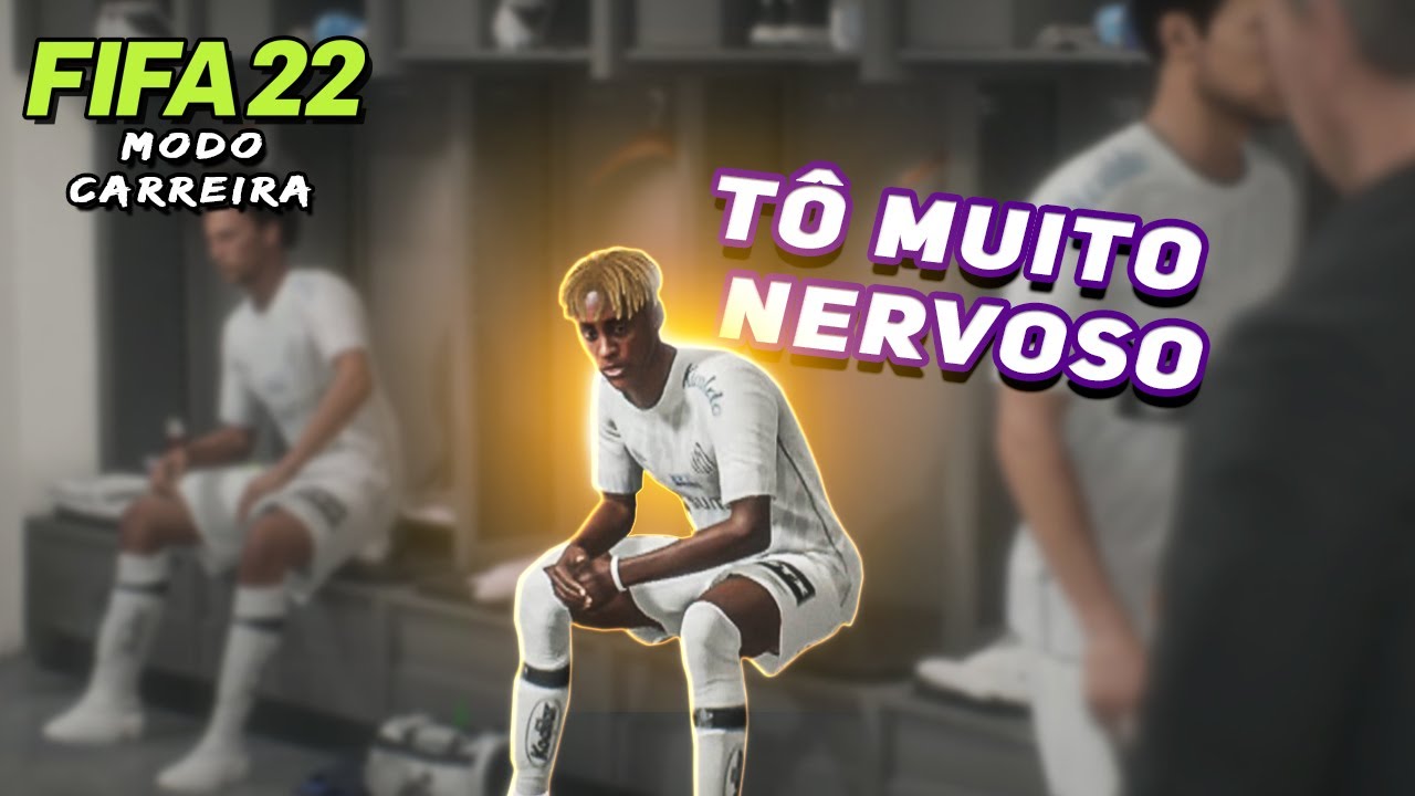 A ESTRÉIA DO CRIA DA BASE DO SANTOS | CARREIRA JOGADOR #2 - FIFA 22