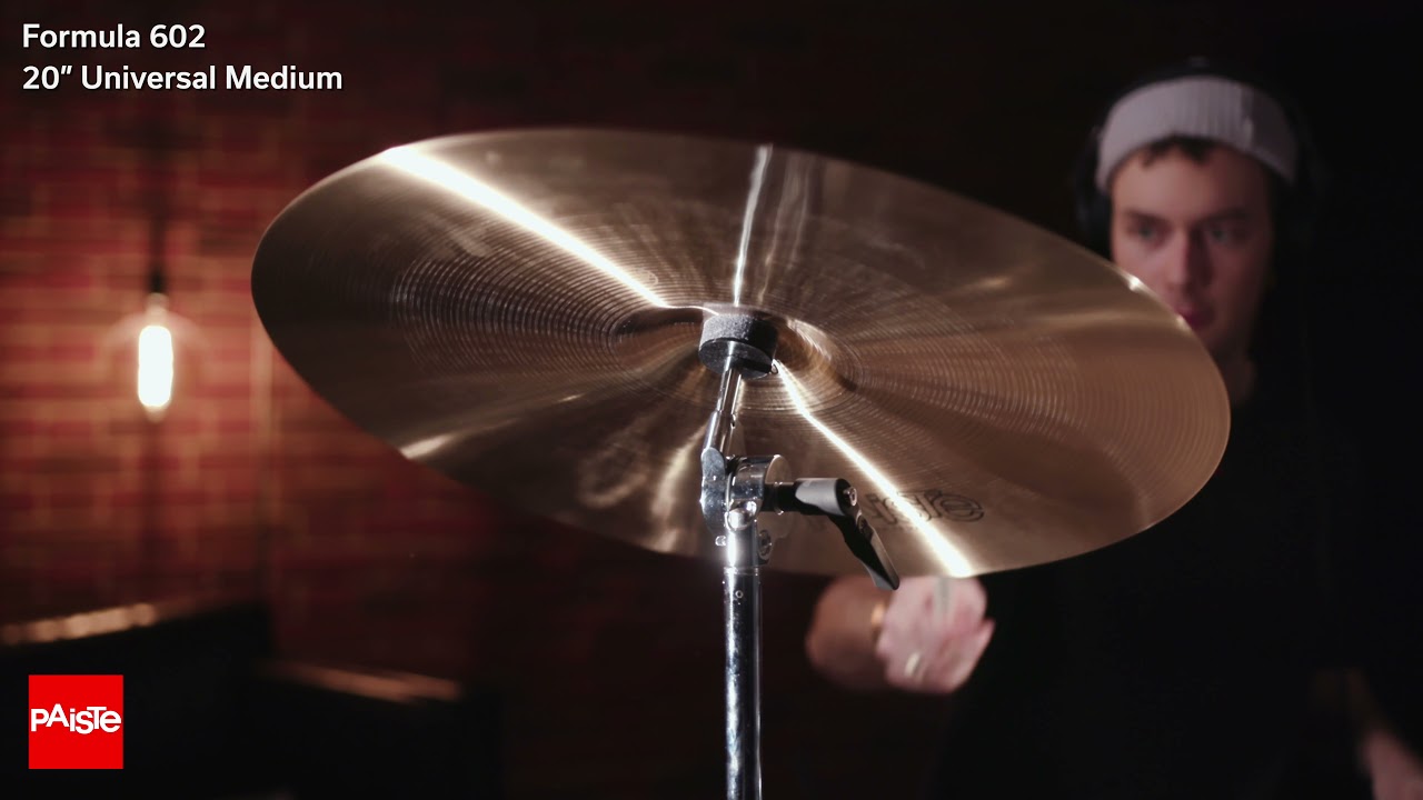 PAISTE Formula 602 Series - Additions played by Noah Fürbringer (SOUND DEMO)