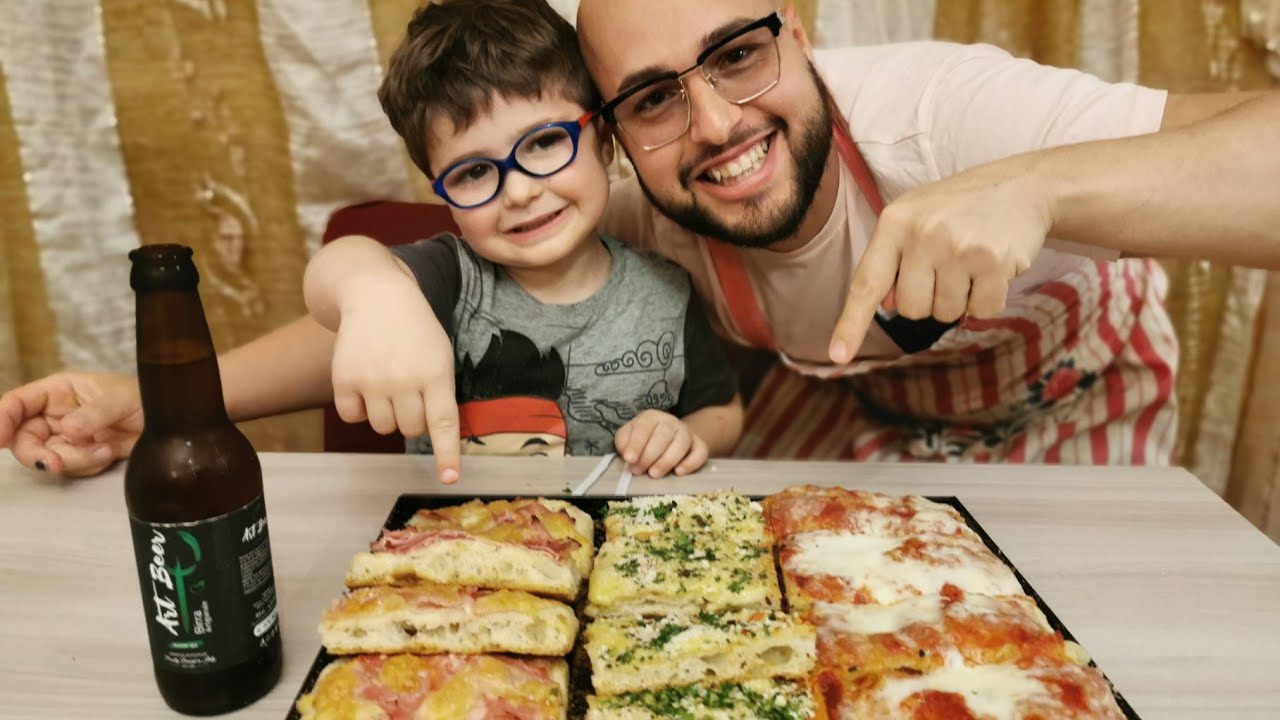 COME FARE LA PIZZA IN TEGLIA ROMANA A CASA ? di DANIELE PAPA..