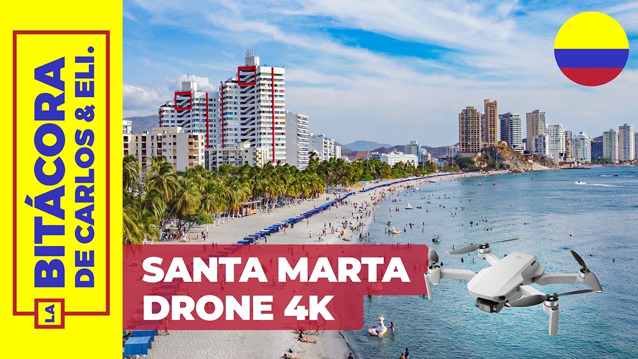 Santa Marta, Colombia - Drone 4K