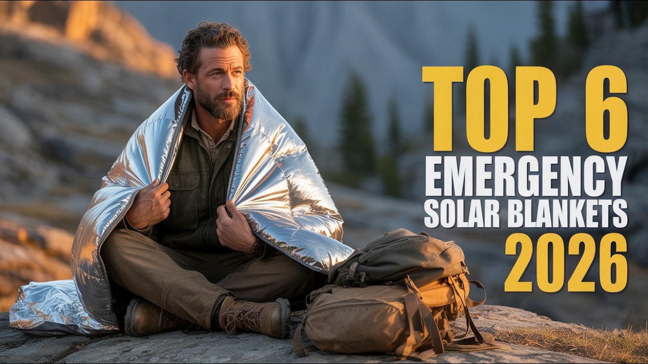 Top 6 Best Emergency Solar Blanket 2026!