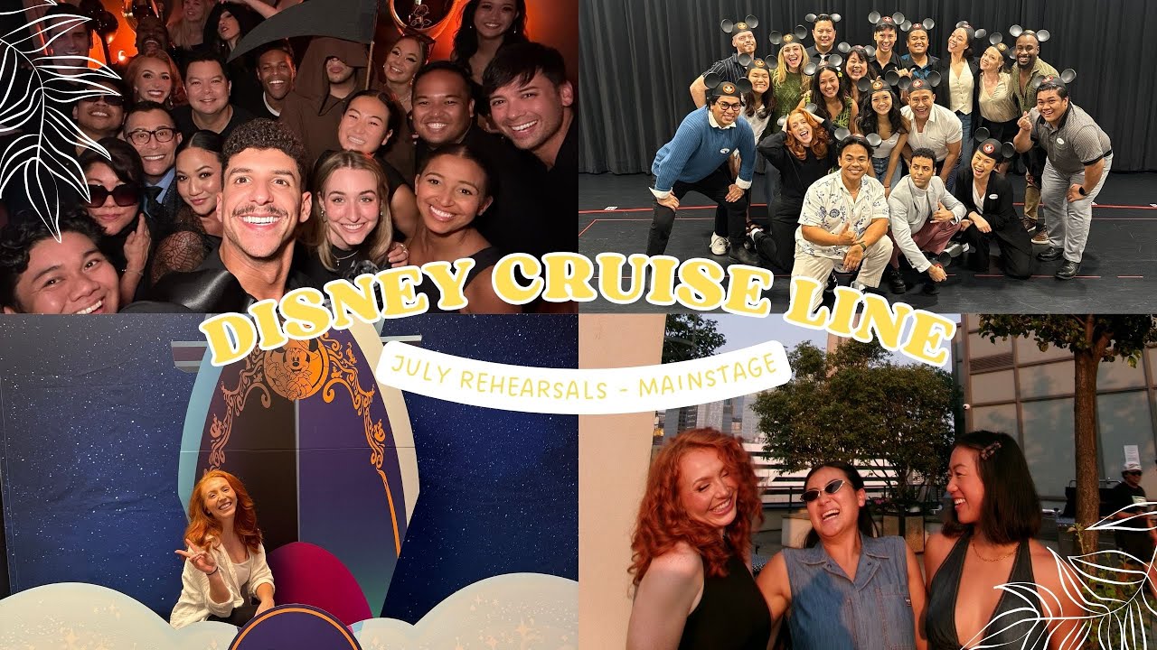 Rehearsing for the Disney Treasure