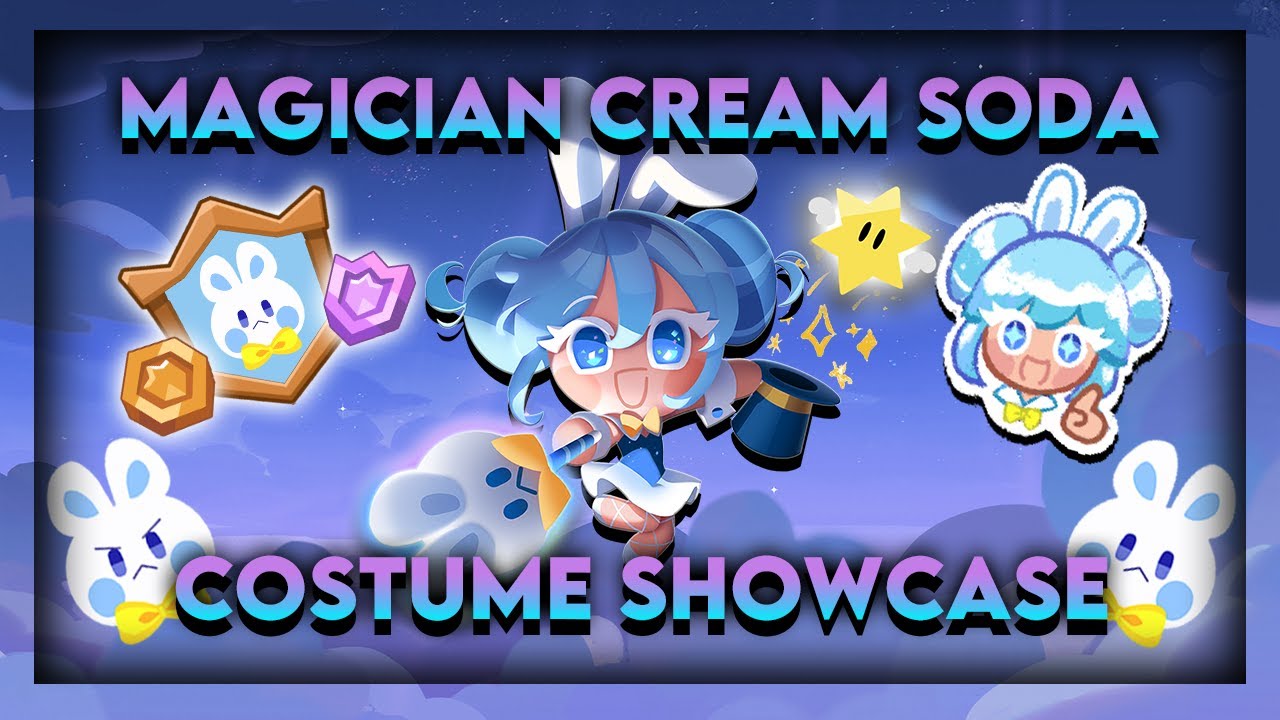 [SHOWCASE] NEW MAGICIAN CREAM SODA COSTUME - Cookie Run: Tower of Adventures
