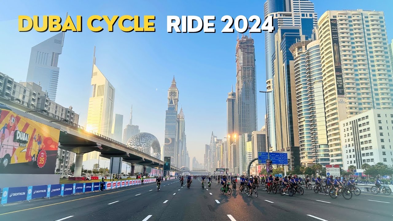 Dubai Ride: 10 November 2024 | Dubai Fitness Challenge | Dubai Cycle Ride 2024 #shareyour30 #dubai